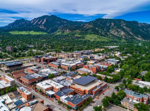Boulder Colorado view